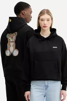 Хлопковая толстовка Barrow, черный