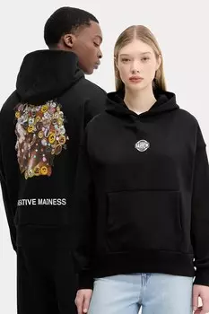 Хлопковая толстовка Barrow, черный