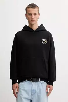 Хлопковая толстовка Barrow, черный