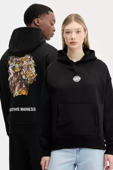 Хлопковая толстовка Barrow, черный