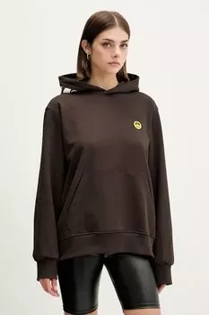 Хлопковая толстовка Barrow, коричневый