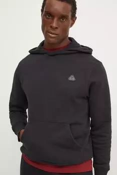 Хлопковая толстовка Basketball Reebok Classic, черный