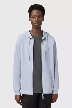 Хлопковая толстовка BRACE Allsaints, синий