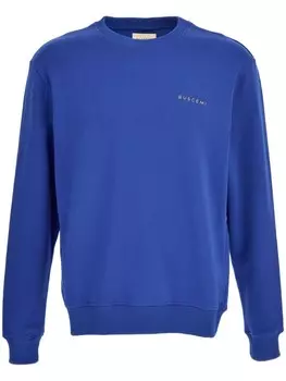 Хлопковая толстовка Buscemi, синий