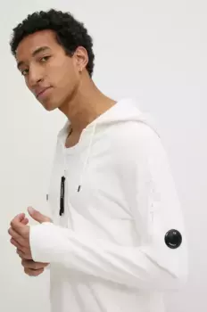 Хлопковая толстовка C.P. Company, белый