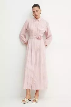 Хлопковая толстовка Calvin Klein Jeans, бежевый