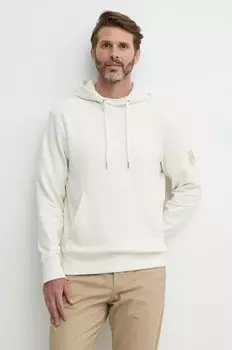 Хлопковая толстовка Calvin Klein Jeans, бежевый