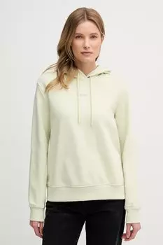 Хлопковая толстовка Calvin Klein Jeans, бежевый