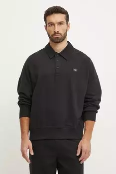 Хлопковая толстовка Calvin Klein Jeans, черный