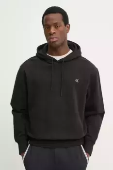 Хлопковая толстовка Calvin Klein Jeans, черный