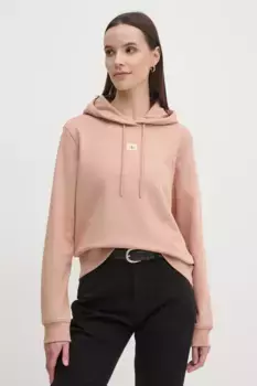 Хлопковая толстовка Calvin Klein Jeans, оранжевый