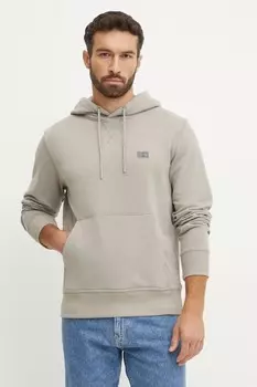 Хлопковая толстовка Calvin Klein Jeans, серый
