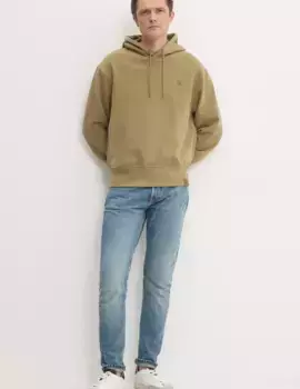 Хлопковая толстовка Calvin Klein Jeans, зеленый