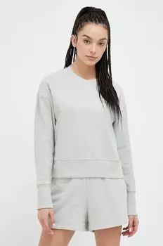 Хлопковая толстовка Casall, зеленый