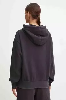 Хлопковая толстовка Champion, черный