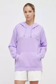 Хлопковая толстовка Colourwear, фиолетовый