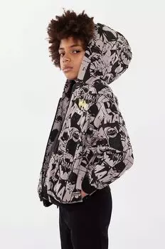 Хлопковая толстовка DC Comics DKNY, черный