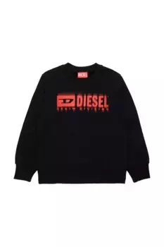 Хлопковая толстовка для мальчика/девочки SGINNL8 OVER SWEAT-SHIRT Diesel, черный