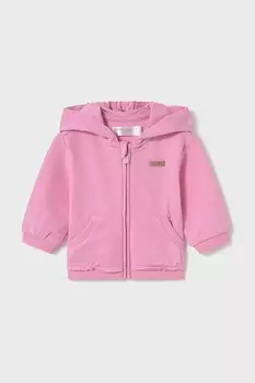 Хлопковая толстовка для новорожденных Mayoral Newborn, розовый