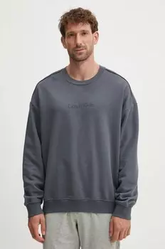 Хлопковая толстовка для отдыха Calvin Klein Underwear, серый