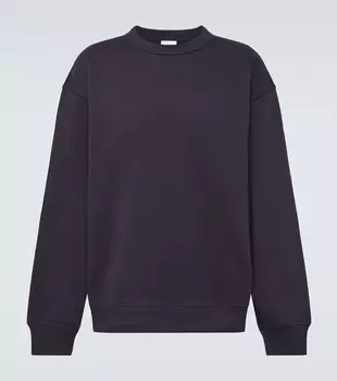 Хлопковая толстовка Dries Van Noten, синий