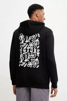 Хлопковая толстовка Elaho Picture, черный