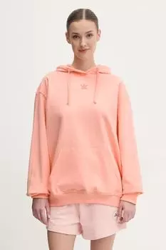 Хлопковая толстовка Essential Adidas Originals, оранжевый