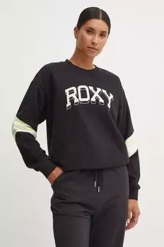 Хлопковая толстовка Essential Energy Roxy, черный