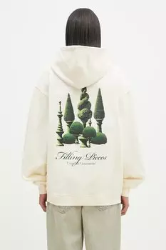 Хлопковая толстовка Filling Pieces, бежевый