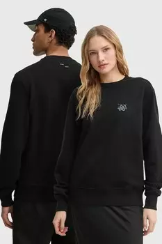 Хлопковая толстовка Filling Pieces, черный