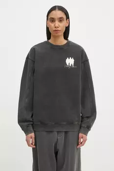 Хлопковая толстовка Filling Pieces, черный