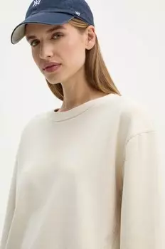 Хлопковая толстовка G-Star Raw, бежевый