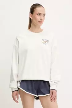 Хлопковая толстовка Graphic Sweat Adidas Originals, белый