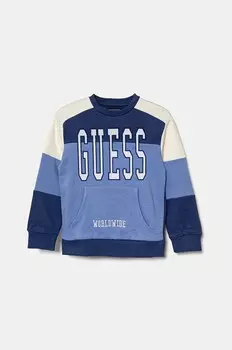 Хлопковая толстовка Guess для мальчика/девочки, синий