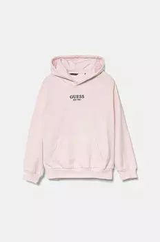 Хлопковая толстовка Guess для мальчика/девочки, розовый