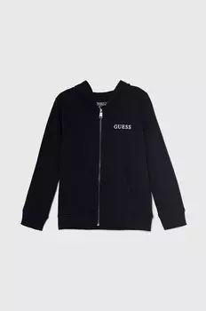 Хлопковая толстовка Guess для мальчика/девочки, темно-синий