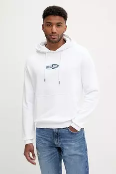 Хлопковая толстовка Guess Jeans, белый
