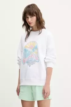 Хлопковая толстовка Guess Jeans, белый