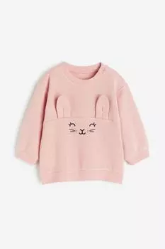 Хлопковая толстовка H&M