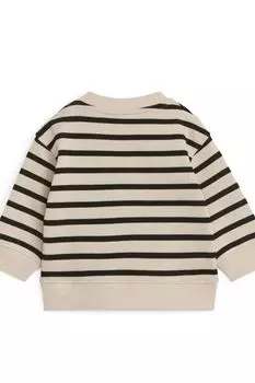 Хлопковая толстовка H&M, черный