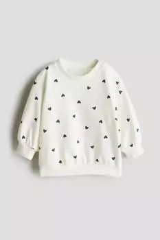 Хлопковая толстовка H&M, мультиколор