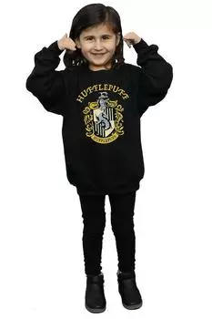 Хлопковая толстовка Хаффлпаффа Harry Potter, черный