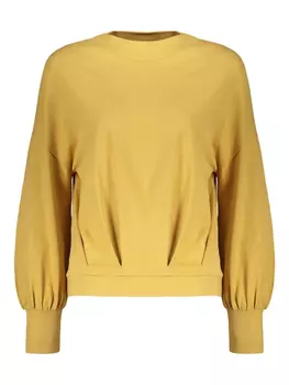 Хлопковая толстовка Herno, желтый