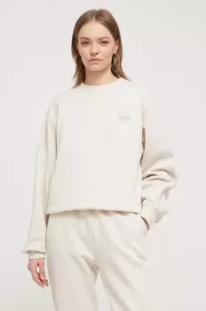 Хлопковая толстовка Herschel, бежевый