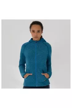 Хлопковая толстовка Holma с молнией и карманом-кенгуру Tao, синий