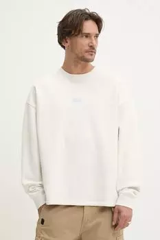 Хлопковая толстовка Hugo Blue, белый