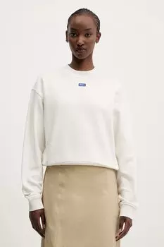 Хлопковая толстовка Hugo Blue, белый