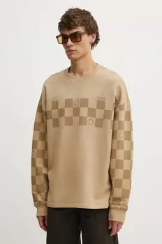 Хлопковая толстовка Hugo Blue, бежевый