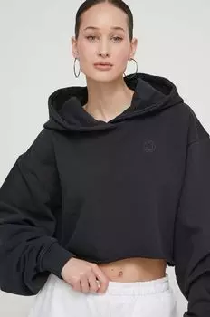 Хлопковая толстовка Hugo Blue, черный