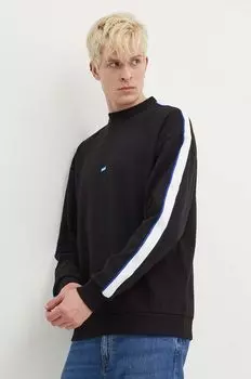 Хлопковая толстовка Hugo Blue, черный